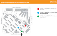 Plànol localització Docència