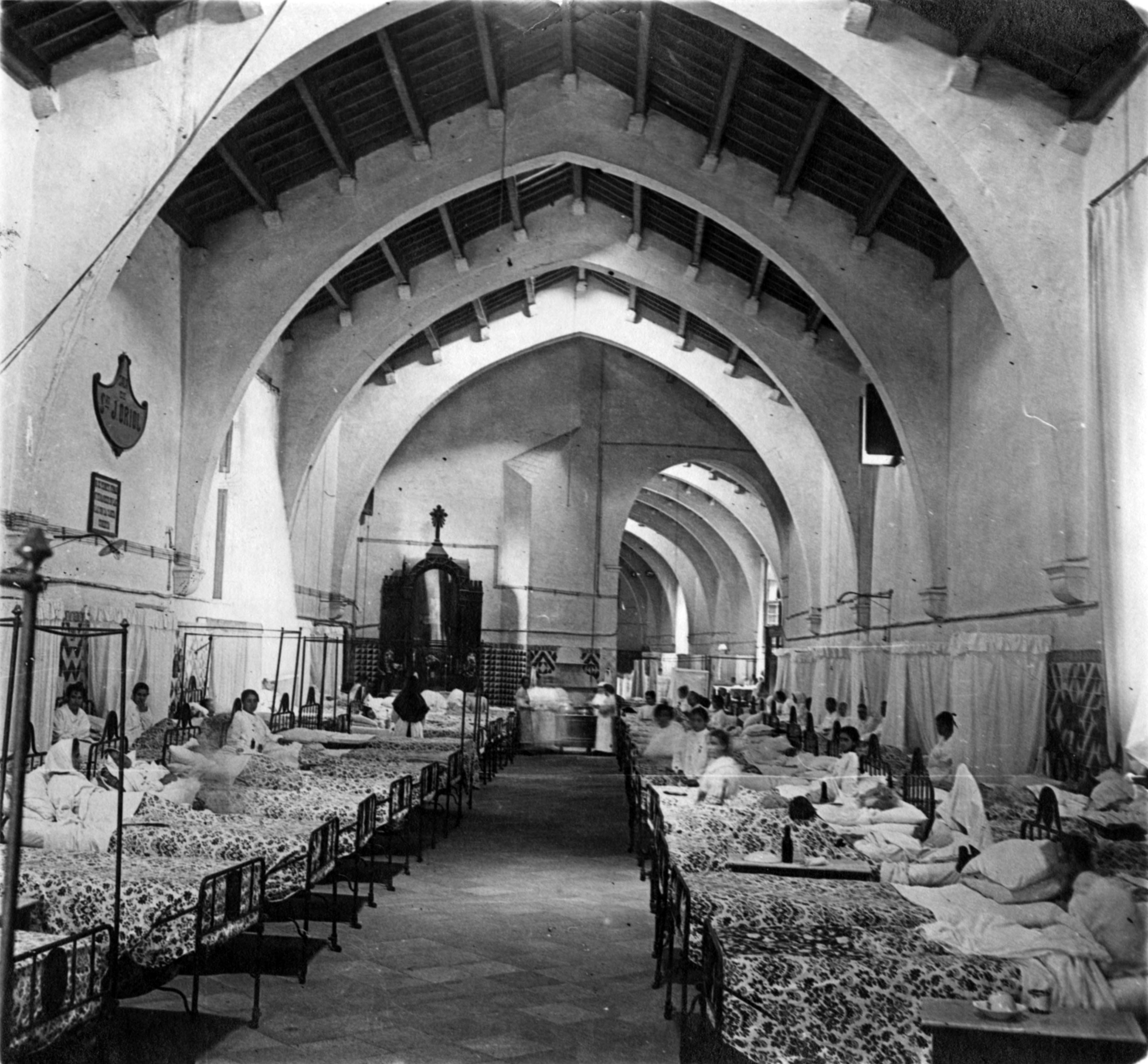 Sala gòtica femenina 2 de l'Hospital de la Santa Creu - Carrer Hospital de Barcelona